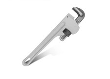 Heavy-Duty Aluminum Alloy Pipe Wrench, Multi-...