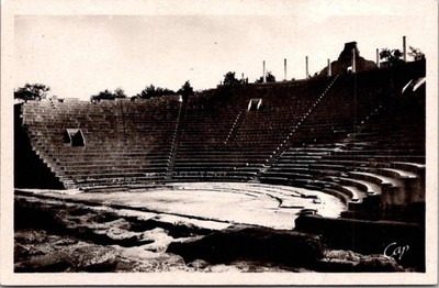 Vaison-la-Romaine Le Theatre Romain Real Photo Postcard