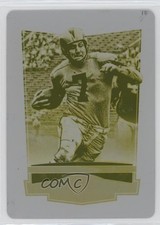 2008 Donruss Classics Legend Printing Plate Yellow 1/1 Bob Waterfield HOF 0my9