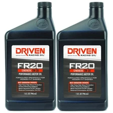 Driven Racing Oil 03006, FR20 Street Performance Oil, Synthetic 5W-20, 2 Quarts