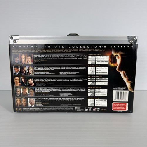 24 Seasons 1 2 3 4 5 Collectors Edition DVD Set TV Series And Season 6 And 7 - Picture 2 of 7