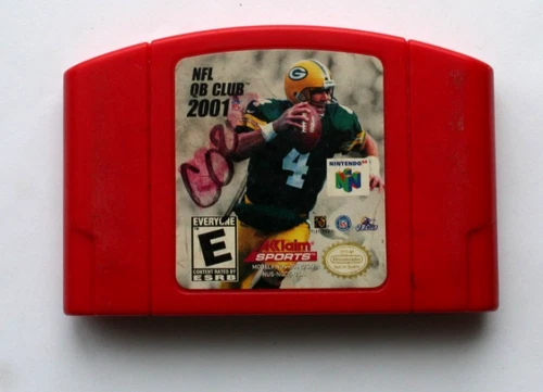 NFL QB Club 2001 (Nintendo 64, 2000) N64 Tested
