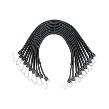 ROBLOCK Adjustable 31 Rubber Tarp Straps with 150 Max Stretch, 100 EPDM Bunge...