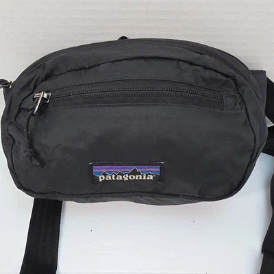 Patagonia Ultralight Black Hole Mini Hip Pack Black Nylon Waist Bag 49447 - Image 1 of 4