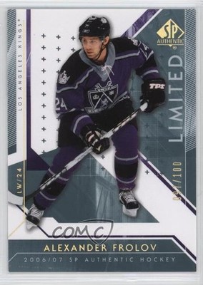 2006-07 SP Authentic Limited 97/100 Alex Frolov #57 3o2