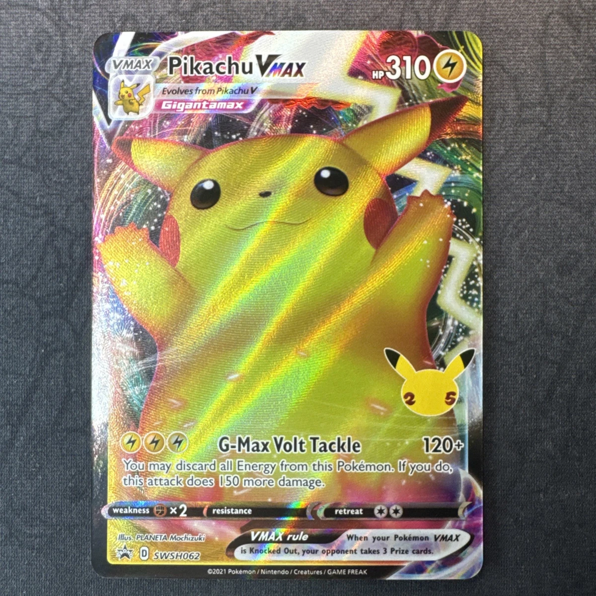 25+ Pikachu VMAX SWSH062 SWSH: Sword & Shield Promo Cards for sale