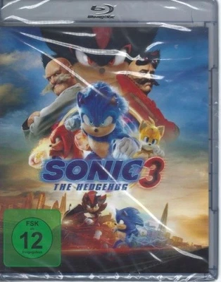 Sonic The Hedgehog 3 - BuRay - Neu / OVP - Bild 1 von 2