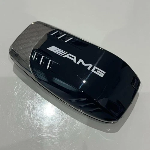 Mercedes-Benz AMG Key Case Key Zinc alloy Cover carbon-like finish Used