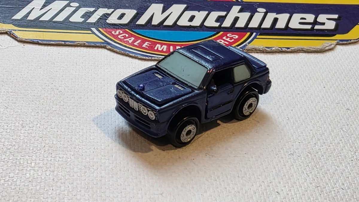 Micro Machines Construction Crew - Jeu De Construction Neuf, 4 Véhicules