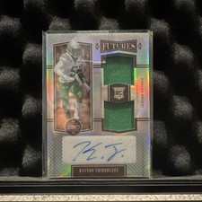 Panini 2022 Legacy Futures Dual Patch Kayvon Thibodeaux Silver /199 RC FD-KT