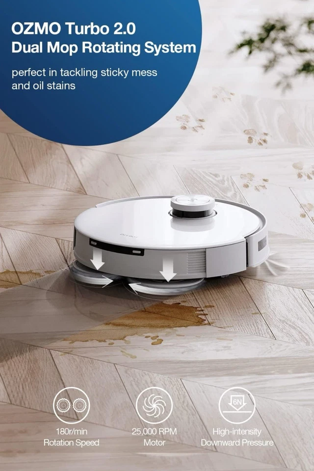 Ecovacs Deebot T10 Omni All-in-one Robot Vacuum And Mop Combo 5000pa BRAND NEW - Image 4 of 4