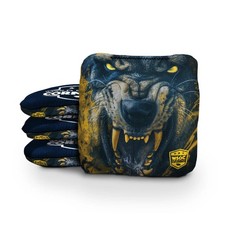 Michigan Wolverines Cornhole Bags WSOC Official Set Of 4 Blue Durable