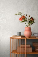 Eur 5,63/Qm/ Tapete A.S.Creation Cosmopolitan 79108-1 Floral Blumen BläTter Weiß