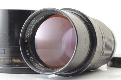 [Exc+5] Leica Telyt Ernst Leitz Wetzlar 20cm F/4.5 LTM Screw Lens from JAPAN