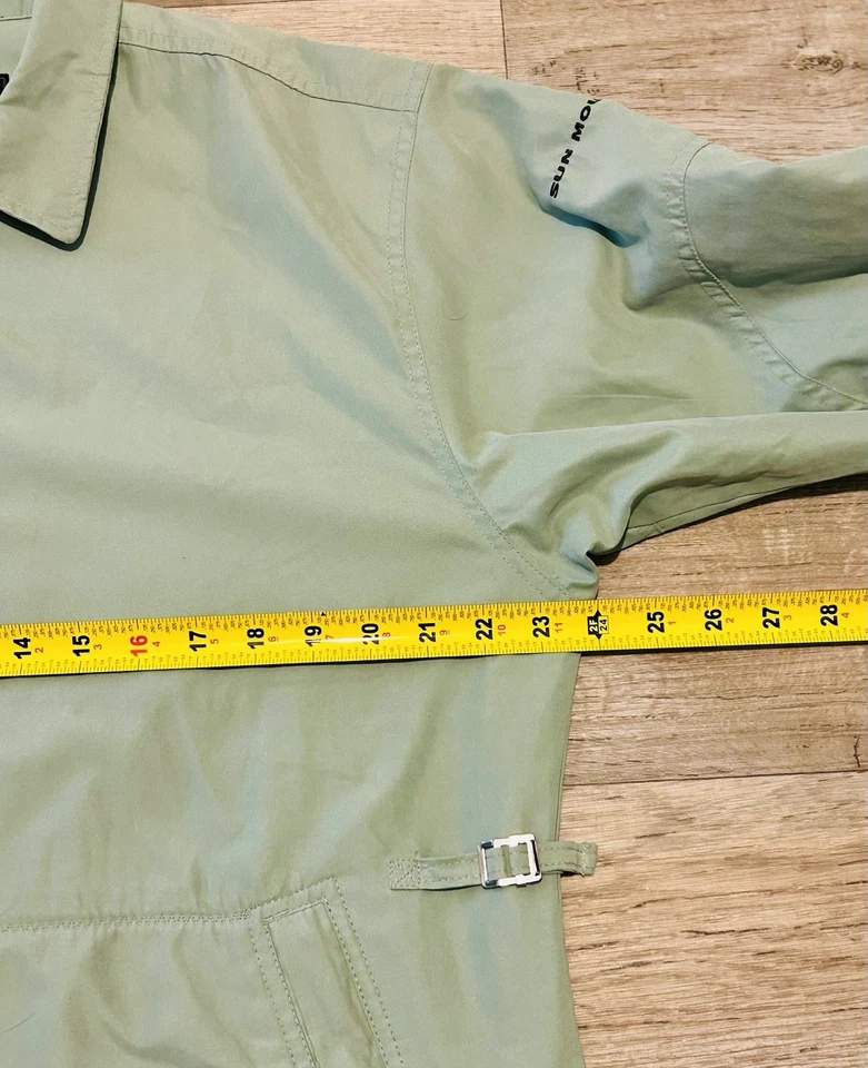 Sun Mountain Golf Women’s All Weather Outerwear Jacket Lightweight Large Green - Image 4 of 4