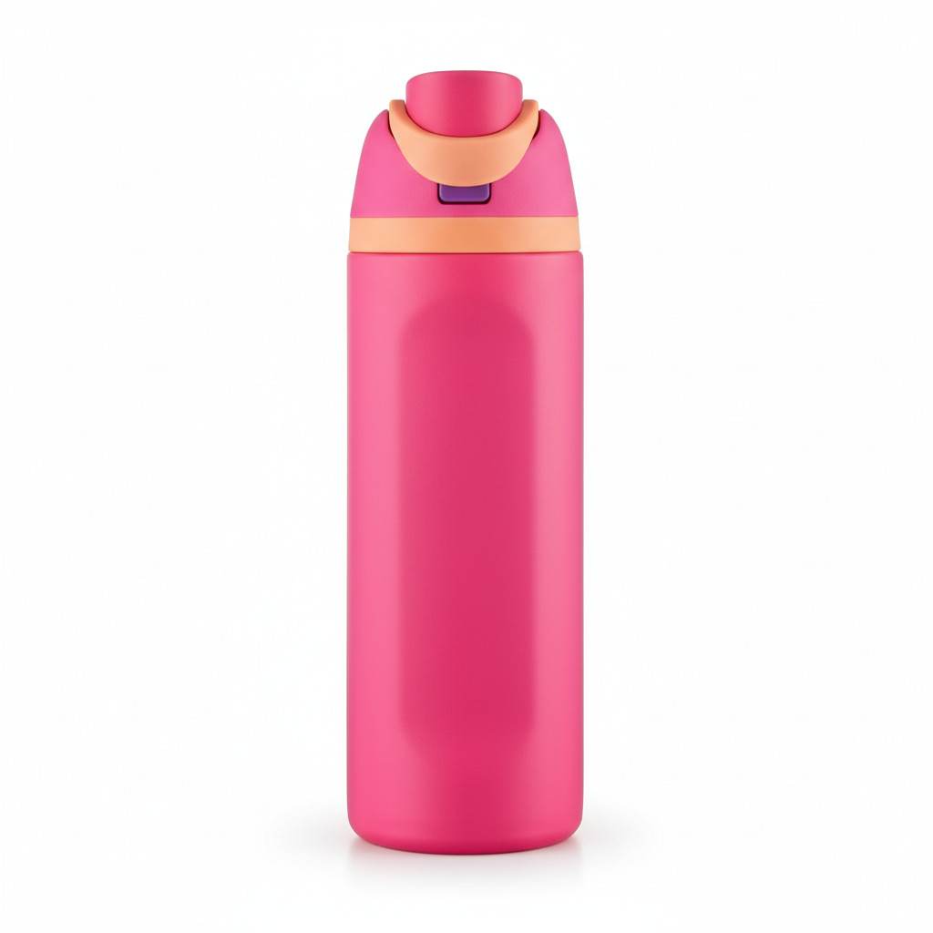 With Straw Lid Direct Drinking Mouth