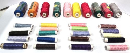 10 Madeira Embroidery Thread 1000 M And 20 Reg. Thread, Lot of 30