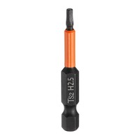 "SechskantschlüSsel-Bit 2,5Mm H2 1/4\" 50Mm S2 Magnet F. Schlagschrauber"