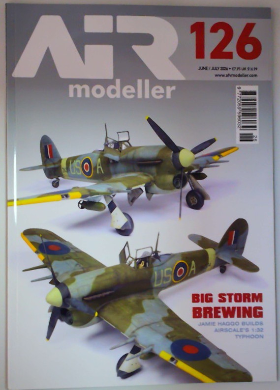 Meng AIR Modeller magazine June/July 2026 Big Storm: Airscale's 1:32 Typhoon