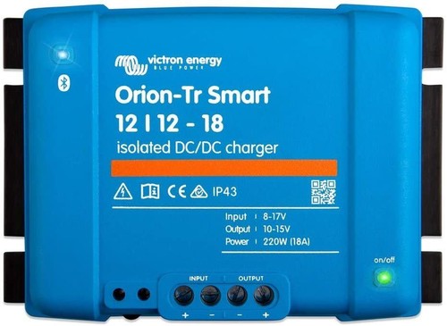 Victron Energy Orion-TR SMART 12/12V 18A isoliert DC-DC LADEGERÄT ORI1222120 - Bild 1 von 1