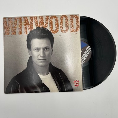 Steve Winwood Roll With It LP 1988 Virgin 1-90946 w/ Inner Hit Album Clean Copy
