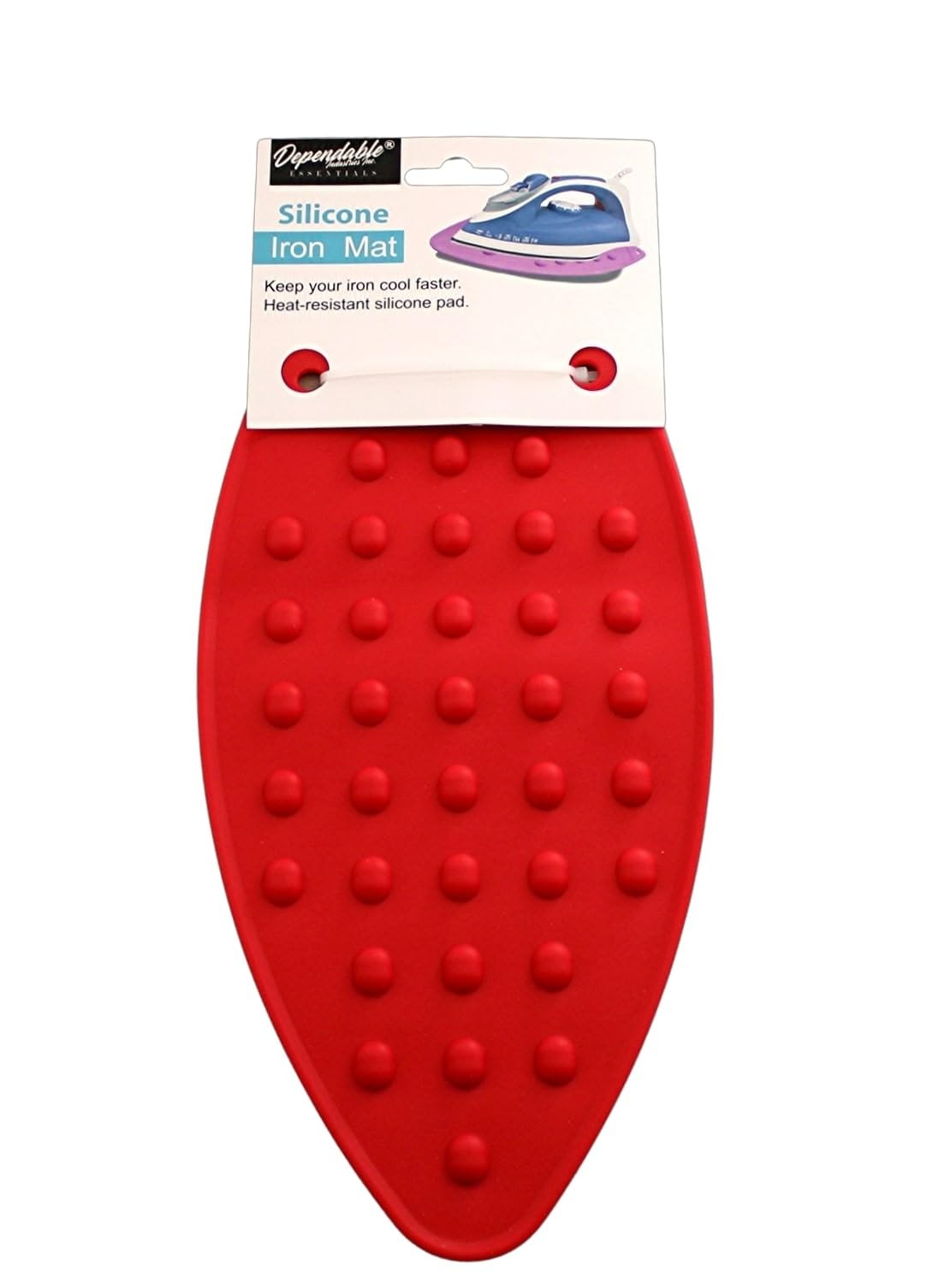 Dependable Industries Inc. Essentials Ironing Board Pad 18 inch x 31inch, Red  thumbnail 6