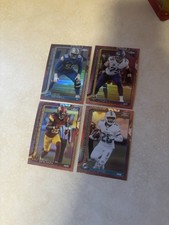 2025 Topps Chrome NFL Pig Skin Refractor Lot of 4