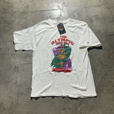 Vintage 1996 Atlanta Summer Olympics Games Opening Ceremonies Champion Men s L