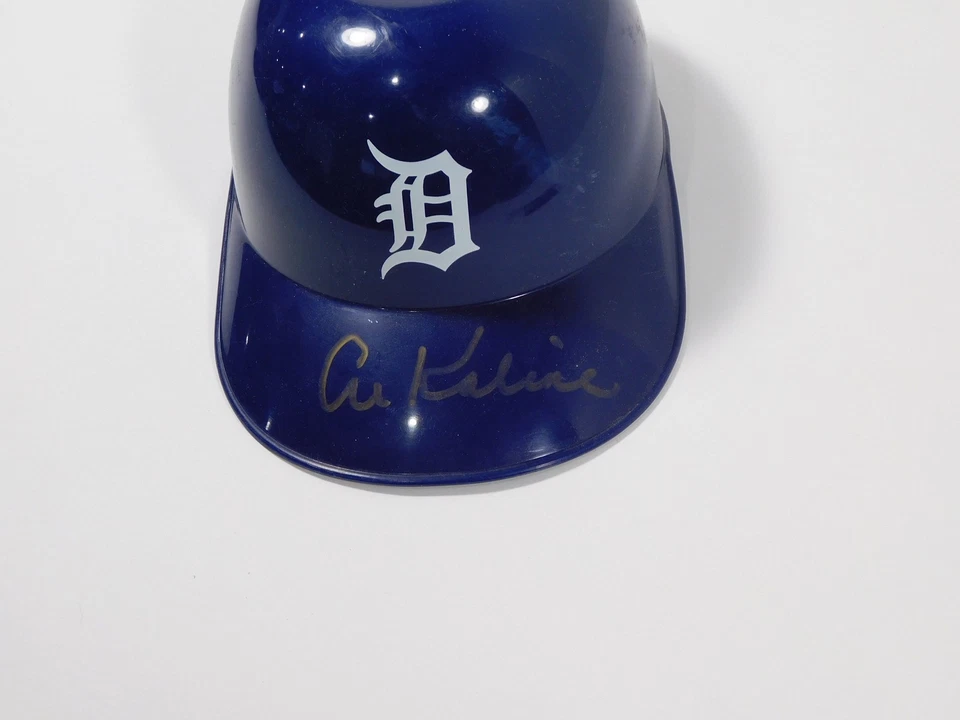 Al Kaline Signed Tigers Mini Baseball Helmet JSA Auto AR90787 - Image 2 of 4