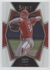 2022 Panini Select Premier Level White Prizm 19/50 Sonny Gray #175 0zt4