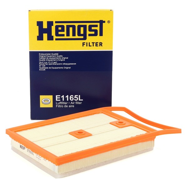 Hengst E1165L Luftfilter FüR Audi A1 Seat Ibiza Skoda Fabia VW Polo 1.4 TDI-image