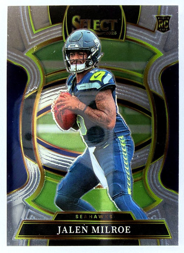 2025 Panini Select JALEN MILROE #14 RC Rookie Concourse Level Base - Seahawks