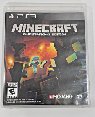 Minecraft PS3 Edition (Sony PlayStation 3) Tested & Working   Game Disc is Mint!
