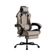 Gaming Chair with Massage,Ergonomic PC Gaming Chair with Footrest Comfortable...