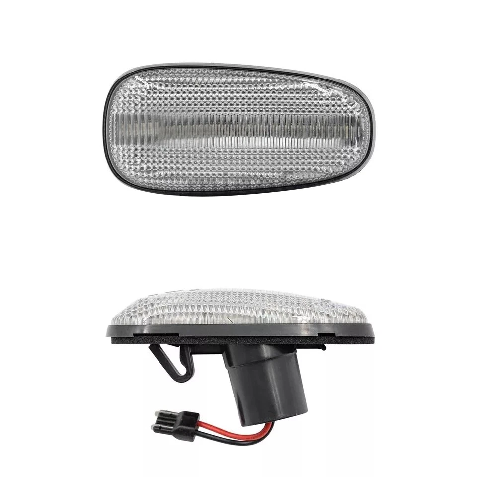 Luz de señalización lateral para guardabarros delantero 2 piezas lámpara de señal de giro para Cadillac STS 2005-2011 Foto 4 de 4