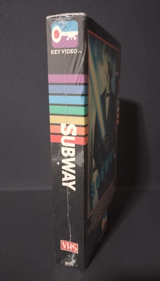 Subway (1986) (SEALED EX-RENTAL VHS) Key Video #6969 - Blockbuster - Lambert - Image 4 of 4