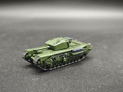 3D Print 1/144 British Churchill Mk.III Tank Finished Model