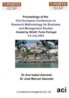 Ana Isabel Azevedo | Ecrm 2024-Proceedings Of The 23Rd European Conference On...