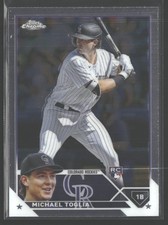 2023 Topps Chrome #87 Michael Toglia