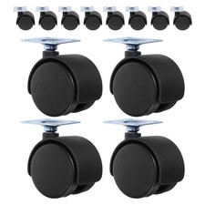 12 Pcs Roues Pivotantes Pour Les Tables Basses De Travail Roulettes Meuble