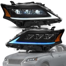 Vland Full Led Amber Headlights For Lexus Rx270300350 2013-15 Wanimation Drl