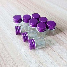 Jars glass bottles perfume Crafts Beauty 5ml 10-200pcs Aluminum cap