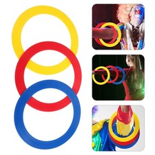 3 Pcs Hand Juggling Rings Circus Equipment Acrobatic Performance Props