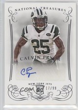 2014 Panini National Treasures Rookie Signatures 17/99 Calvin Pryor Auto 0b2