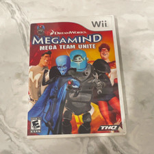 Megamind Mega Team Unite Nintendo Wii THQ E10+ NTSC-U/C 2010 Manual