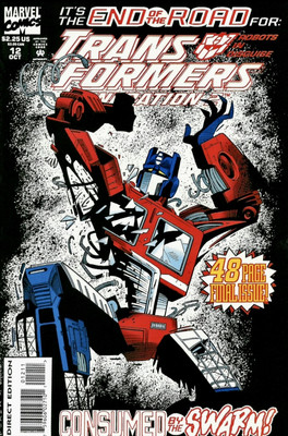 * TRANSFORMERS GENERATION 2 #12 * Comic Cover, Multiple sized Poster / Prints