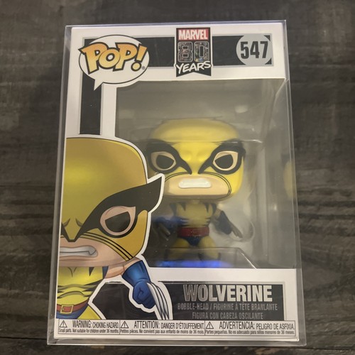Funko Pop! Wolverine #547 Marvel 80 Jahre Neu in OVP + Box Protector X-Men - Bild 1 von 6