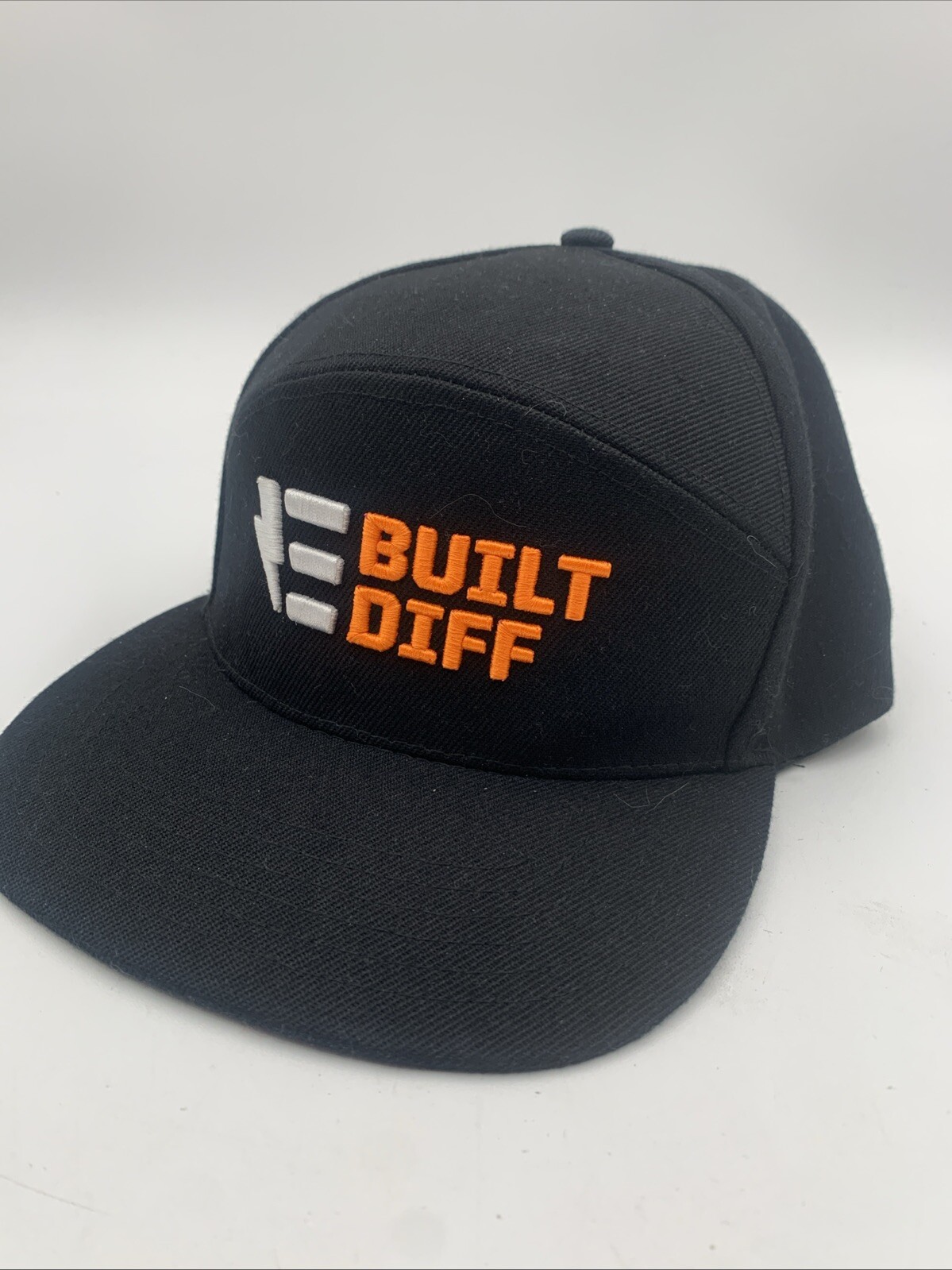 Built Different Fox 6-Panel Hat Black Diff Snapba… - image 1