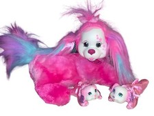 Puppy Surprise Cassie, Pink, Stuffed Animal Dog and 2 Babies