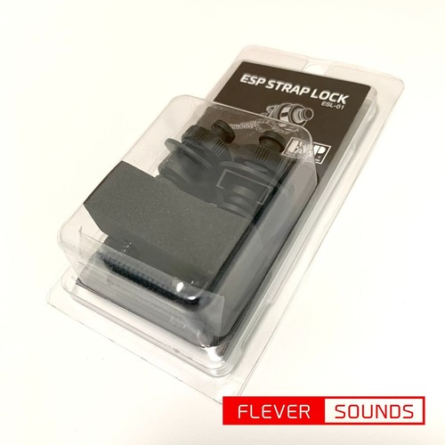ESP Strap Lock ESL01 Black 2pieces Set Guitar Parts Genuine Products